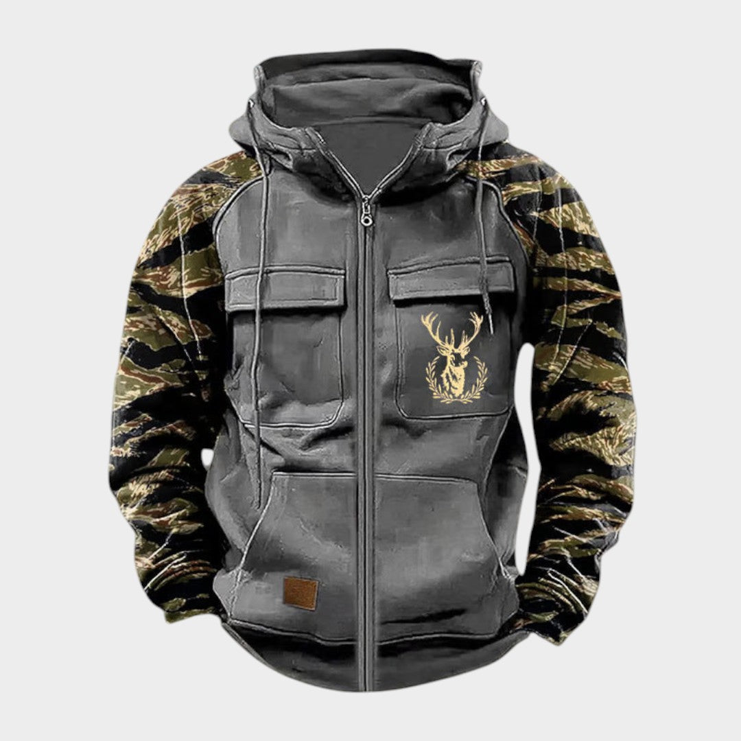 Chaqueta Militar Hombre Estilo Vintage | Leonardo™