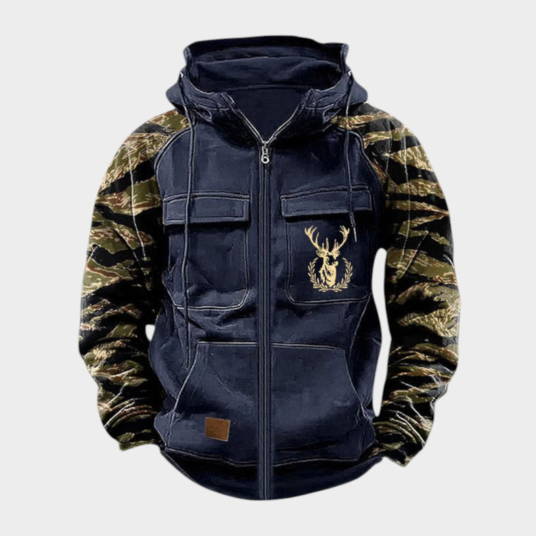 Chaqueta Militar Hombre Estilo Vintage | Leonardo™