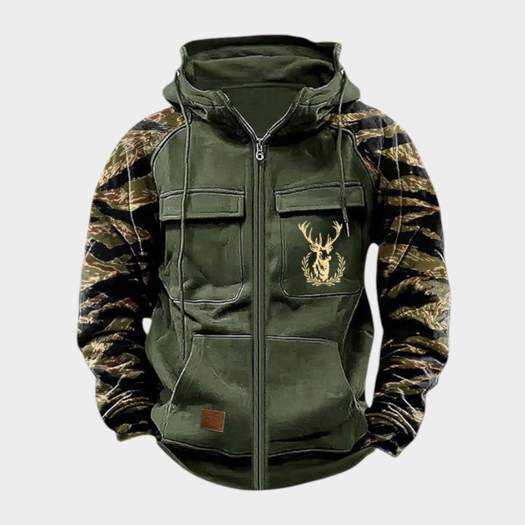 Chaqueta Militar Hombre Estilo Vintage | Leonardo™