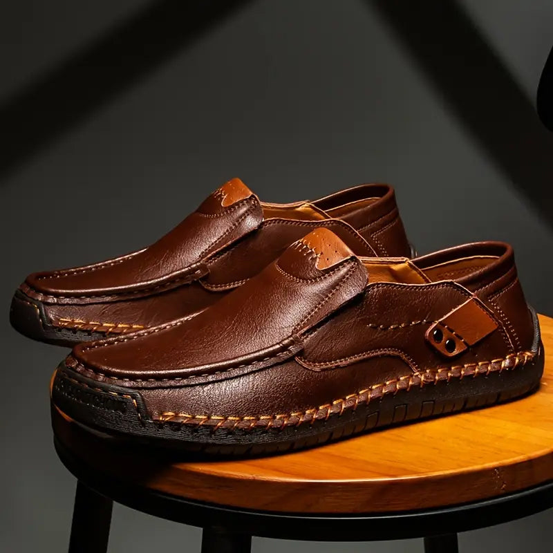 Piel de becerro transpirable , Zapatos clásicos y cómodos de piel para hombre | Jose