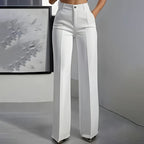 Pantalones de traje de mujer de cintura alta | Sandra