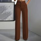 Pantalones de traje de mujer de cintura alta | Sandra
