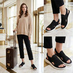 Sandalias con plataforma de material transpirable | Ana