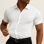 Camisa de Vestir de Manga Corta Hombre Slim Fit | Tomas