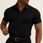 Camisa de Vestir de Manga Corta Hombre Slim Fit | Tomas