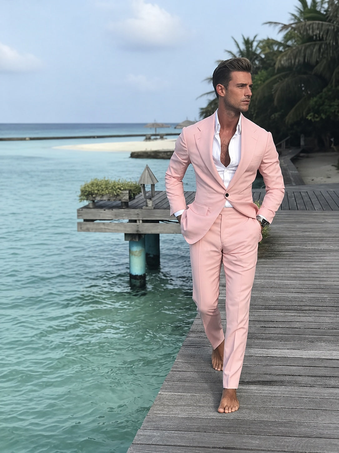 Traje de Dos Piezas Slim Fit Hombre | Raul