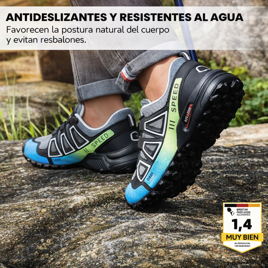 Calzado ergonómico para senderismo y trekking que alivia el dolor | OrtoTrekking