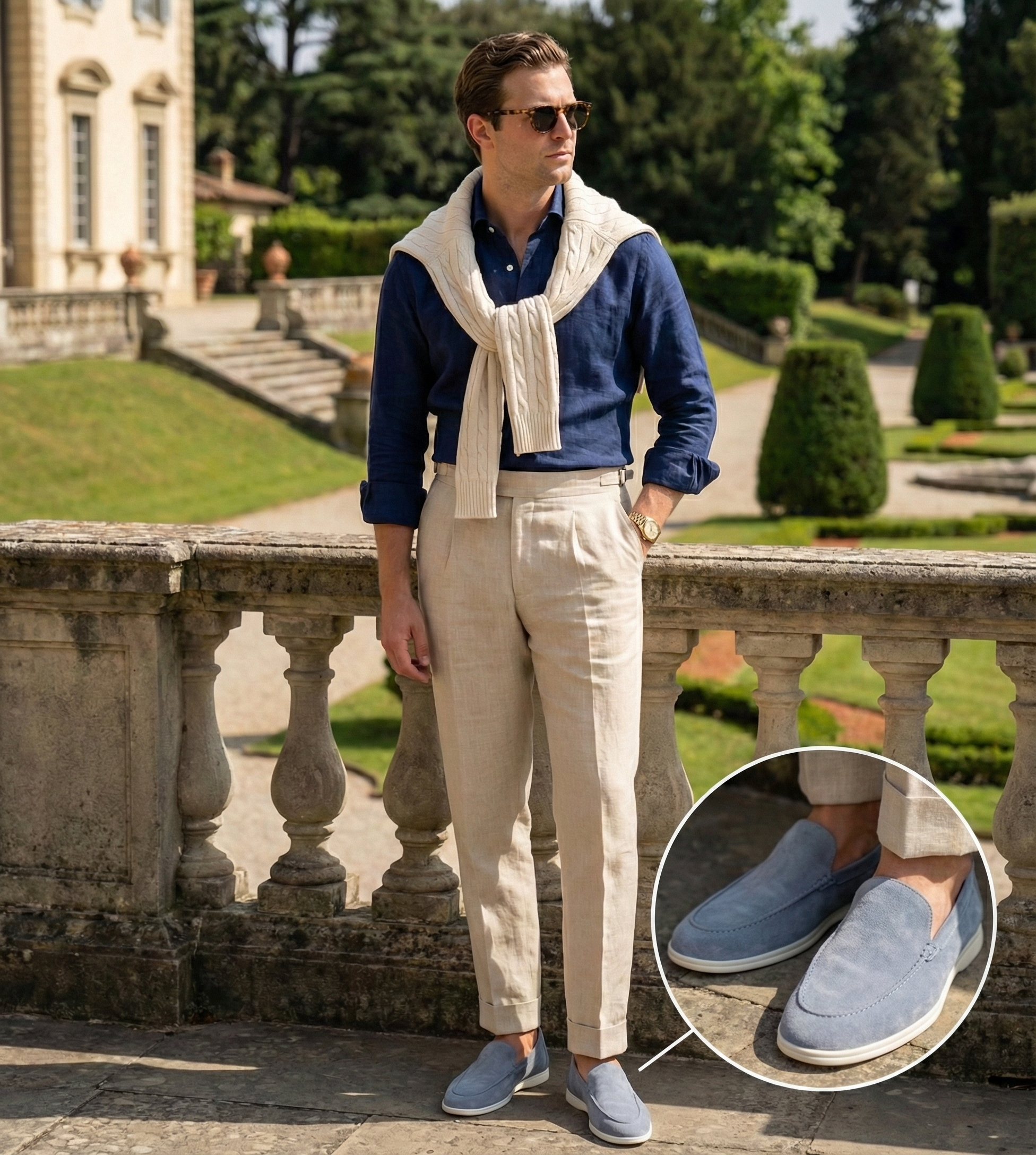 Mocasines de ante premium | Lorenzo