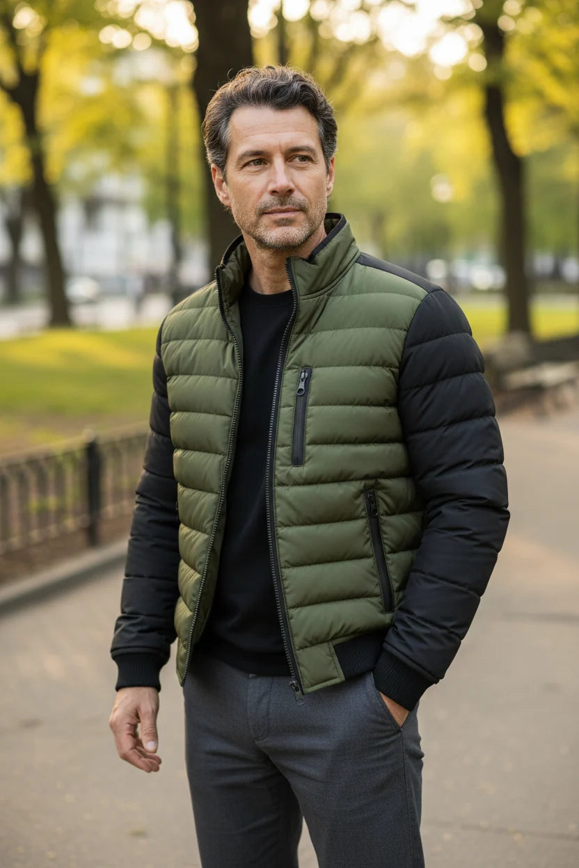 Chaqueta de Invierno Hombre Acolchada | Mario™